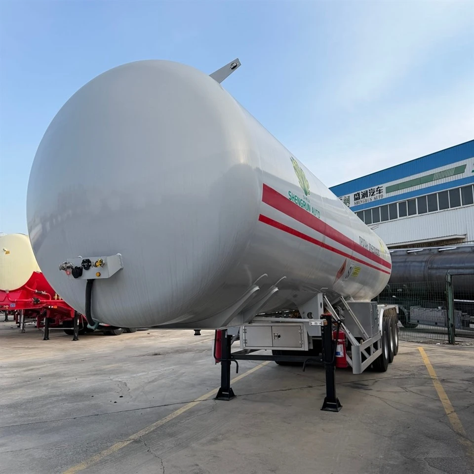 LPG Tank Semi Trailer factory